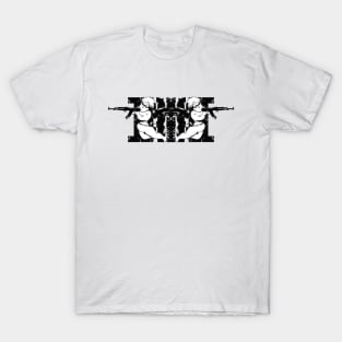 Armed Baby Angel Art T-Shirt